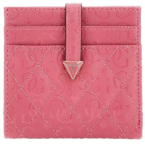 GUESS Yarmilla SLG Tab Card Case Mulberry