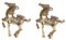 Anneome 2st Pferd Anhänger Kleine Messingwaren Kreativer Pferdeanhänger Anhänger-ornament Pferd Schlüsselanhänger Pferdekunstfigur Dekorativer Briefbeschwerer Vintage-schmuck Pferdefiguren