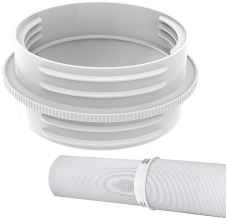 Klimaanlagen Schlauchadapter Tragbare Klimaanlage Abluftschlauch Koppler Fenster Adapter 5,9-Zoll AC-Abluftkanal-Rohradapter, Passend Für Abluftkanal-Schnittstelleneinheit