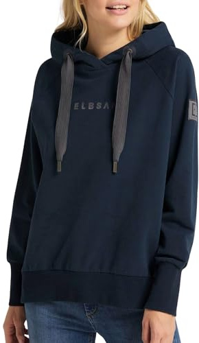 Elbsand Savan Damen Hoodie, Sweatshirt mit Kapuze,