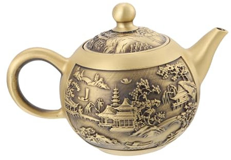 Alipis Handmade Chinese Retro Teapot Vintage Mini Teapot Ornament for Desktop Office