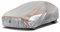 Kayme Bâche Voiture Anti-grêle Étanche, Housse de Protection Voiture Extérieur Contre Pluie Poussière Soleil, Bâche Contre la Grêle pour Berline 450 à 475 cm. 3L Gris