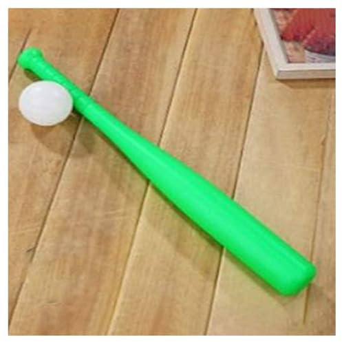 Trade Shop - Set Mazza da Baseball 62cm Sport Giocattolo per Bambini con Pallina in Plastica 258237 -
