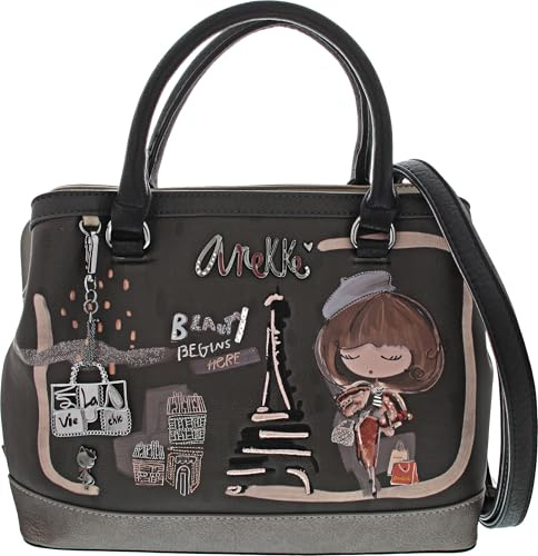 Anekke Handtasche Umhängetasche Mademoiselle Short Handle Bag Multicolor mehrfarbig