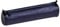 Clairefontaine 8694C Schlampermäppchen (mit Perlmutt-Effekt rund, 5,5 x 22cm, praktisch und robust, aus Leder) 1 Stück petrolblau