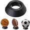 QincLing Ball Stand Basketball Football Soccer Rugby Plastic Display Holder