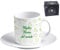 My Custom Style tazzina Ceramica Espresso+piattino#Nonni-Miglior Nonna#60x57mm da 75ml