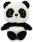 YooHoo Ring Ring Panda 5in 61102 Schwarz / Weiss