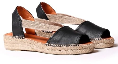 Toni Pons ETNA - Espadrille für Damen in Uni-Tönen Leder.