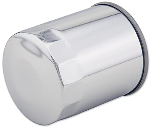 HARLEY-DAVIDSON Ölfilter (Schwarz 63805-80A o. Chrome 63796-77A) Oil Filter Für Sportster & Softail Motorrad Zubehör, Chrome