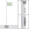 Vispronet® Alu-Fahnenmast 6 m/ø 75 mm ✓ Basic, ohne Ausleger ✓ Nahtlos Zylindrisch ✓ aus Deutscher Produktion