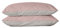 BLUE MOON Mako Satin Wendebettwäsche Satin Kissenbezug einfärbig Uni, Kopfkissenbezug, Pillow case, Pillow case 70x90 Made in EU! (Satin Kissenbezug 2er-Pack Silber/rosé, 70 x 90 cm)