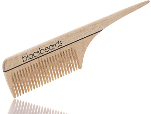 blackbeards Bartkamm für den Oberlippenbart ● Mit Stiel ● Aus heimischem Ahornholz ● Idealer Kamm für den Oberlippenbart ● Für einen perfekt gestylten Schnurrbart ● In Deutschland hergestellt