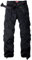 siyecaoo Damen Hosen Cargo Hose Multi Taschen Jogginghose Sporthose Workwear Reißverschluss Armee Militär Freizeithose Trainingshose Relaxed-Fit Damen Cargo Hose Schwarz 2-XXS DE-32