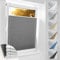 Plissee ohne Bohren Verdunkelung Klemmfix, 55x150cm Grau Thermo Plissee 100% Verdunkelnd & lichtundurchlässig Jalousie, Sichtschutz und Sonnenschutz, Aluminium Rollos für Fenster & Tür