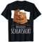 Lustige Bären Liebhaber Geschenke Offizielles Schlafshirt Bär Grizzly Braunbär T-Shirt Schwarz Klein EU Unisex Erwachsene Kurzarm Klassische Passform Cartoon