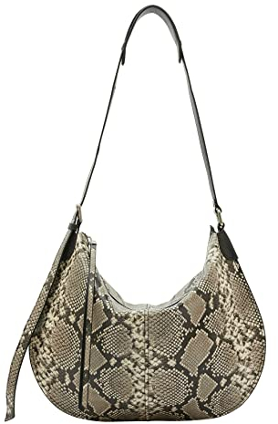 Liebeskind Berlin NAOMI MONTREAL SNAKE HOBO Schultertasche, Medium (HxBxT 34.5cm x 43cm x 0.5cm)