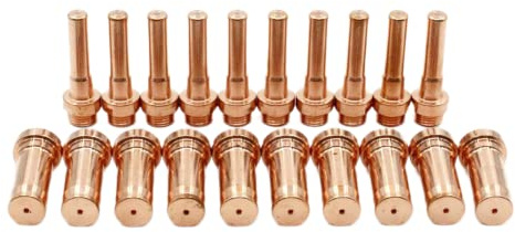 CP-90 Plasma-Taschenlampe C1368 Elektrode C1848 Spitze 1,2 mm 50-70 A für Cebora CP91, 20 Stück