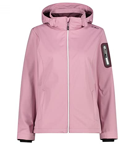 CMP Damen Hoodie Zip Jacke, Fard, 36