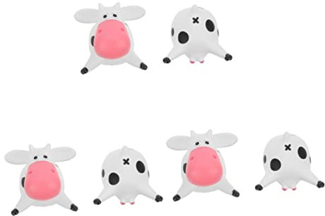 Cabilock 3sätze Niedliche Kuh Kühlschrankmagnete Mit Abnehmbaren Notizen Cartoon Kuh Kopf Und Dekorative Kühlschrankmagnete Für Büro Und Zuhause