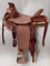 WILD RACE Rough Out Westernleder A Fork Wade Tree Roping Ranch Pferde Sattel/Rough Out Western Leather A Fork Wade Tree Roping Ranch Horse Saddle (18)
