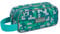 Baagl Minecraft Trousse à crayons pour adolescents et filles, Silver Creeper, Trousse à crayons