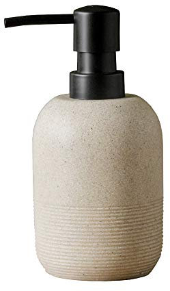 GalDal Distributeur de Savon pour Les Mains pour comptoir de Salle de Bain, Distributeur de Savon pour évier de Cuisine, Beige