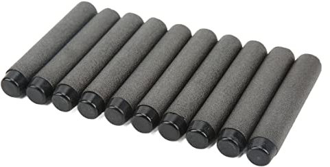 YUYTE Paquete de 200 Dardos de Espuma, Hechos de Material EVA Seguro e Insípido, Juegos Universales Nerf, Compactos y Portátiles para Uso en Exteriores (Cabeza sólida)