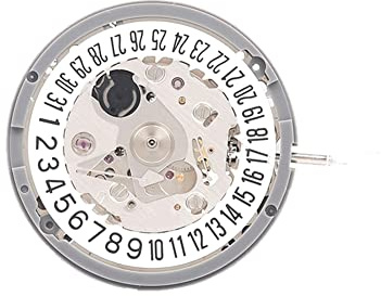 Kanylavy NH35/NH35A Uhrwerk Hochpräzises automatisches mechanisches Uhrwerk Ersatz für Herren, silber