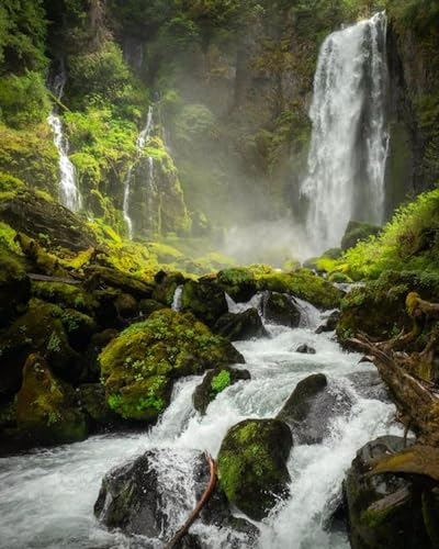 Cascade qui coule - Puzzle en Bois de 15000 pièces - Puzzle Cadeau décoration murale Pour la Maison
