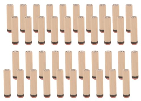 SEWACC 1satz Holz Alphabet Stempel Teiliges Stempelset Für Kreative Gestaltung Von Notizbüchern Und Scrapbooks Buchstaben Und Zahlen Stempel Für Einzigartige Bastelprojekte