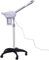 Vaporizador facial de ozono, sauna facial, salón de belleza, vaporizador, dispositivo de vapor, ajustable con cabezal giratorio de 360°, ruedas universales