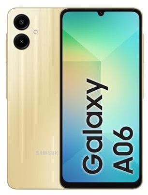 Samsung *A065F/DS Galaxy A06 (6.7'' - 6/128GB - NO EU, Garantie 2 Ans par Hem) Gold