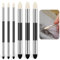 6 Stück Künstler Mischschwamm Stift Dual Tip Zeichnen Kunst Öl Weiche Pastell Pinsel Mischwerkzeuge Wiederverwendbar Waschbar Skizze Reibeschwamm für Künstler Professionelle Skizze Zeichnen Mischen