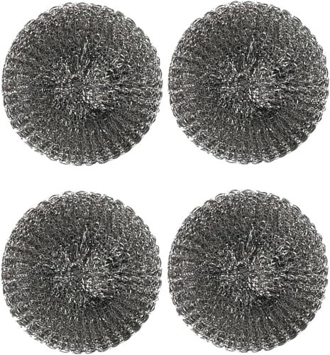 4 Pcs Kettle Descaler Balls - Stainless Steel Remover Balls, Eco-Friendly & Reusable Kettle Cleaner Balls, Prevents Limescale Build-Up, Long-Lasting