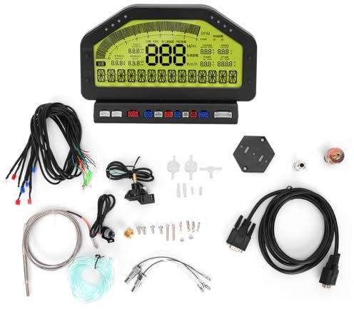 Multi-Funktion-LCD-Display, Niedriger Stromverbrauch, DO908 Dash Racing-Display für Alle 12-V