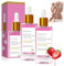 Strawberry Vanilla Women'S Aftershave Oil,Added A Variety Of Natural Plant Oils, Hyaluronic Acid,Makes Skin Smooth,Gentle Shaving Oil Moisturizer,Prevents Ingrown Hair And Dryness (2)