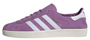 adidas Originals - Sneakers Gazelle Decon PREPUR/Ftwwht/Goldmt in Pelle, Lilla-Bianco (6)