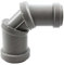 Pipe Extension Connector 40mm to 32mm Reducer PVC Sink Adapter Drain Waste Trap Pipe Extension Connector Fit for Kitchen Sinks, Baths