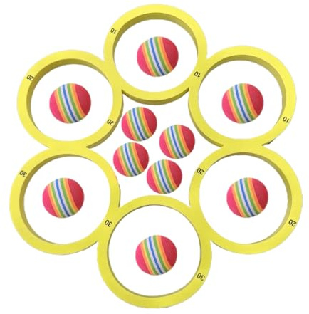 Gazocua Jouet de Piscine pour - Balles de Lancer pour Sports Nautiques - Jeu de Lancer dans l'eau - avec Design coloré et Accessoires de Natation pour Le Plaisir des Vacances