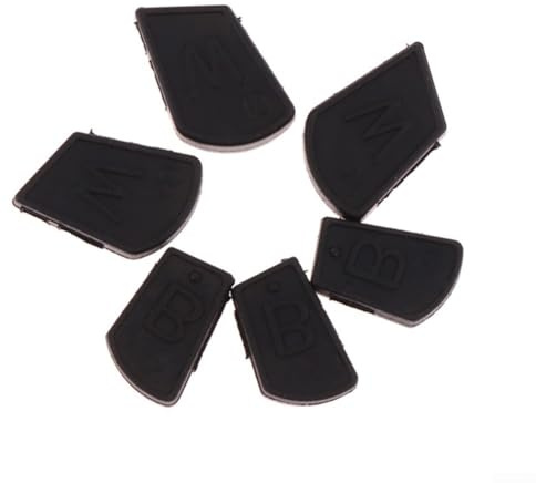 Electric Keyboard Rubber Hammer Cap 10PCS for PX120 PX150 PX160 AP200 CDP100 Repair Kit, Black Keys 1.71cm White Keys 1.41cm(White Keys)