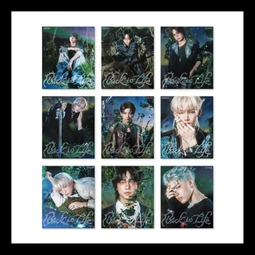 (MAKI) &TEAM BACK TO LIFE KR 1st Mini Album ROAR Ver. 5 Post Card+B.Mark+2 Photo Card K-POP