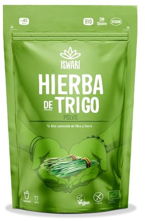 Iswari Hierba De Trigo Superalimento 125Gr; Bio 1 Unidad 200 g