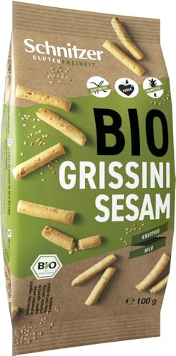 Schnitzer BIO Grissini Sesam Glutenfrei, 100 G
