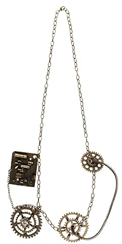 Boland 54520 Steampunk de Luxe Necklace - Multicoloured