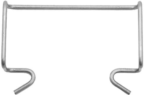 Idealspaten 65030041 Universal-Klemmfix für IDEAL-Schneeräumgeräte, Silber, 40 x 25 x 15 cm