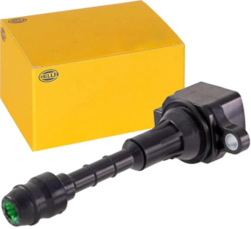 HELLA 5DA 358 057-311 Ignition Coil - 12V - 3-pin connector - Flush-Fitting Pencil Ignition Coils - Bolted
