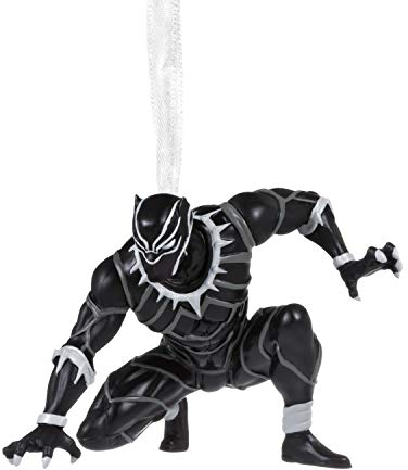 Hallmark Marvel Weihnachtsdekoration, schwarzer Panther