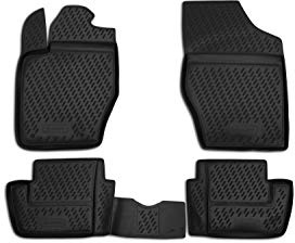 ELEMENT Alfombrillas para CITROËN C4 2004- | Hatchback | Suelo Coche | 4 Piezas