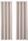 MRTREES Vorhang Blickdicht Gardinen Thermovorhang mit Ösen Verdunklungsvorhang Ösenschal Vorhänge Modern 300×140cm(H×B) Beige Creme 2er Set für Wohnzimmer Schlafzimmer Kinderzimmer